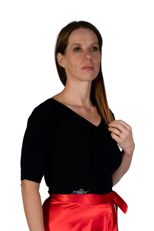 Top Jennyfer Jersey Nero