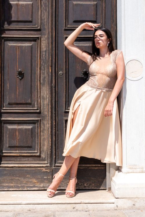 Abito Tailored n.10 Platino Champagne