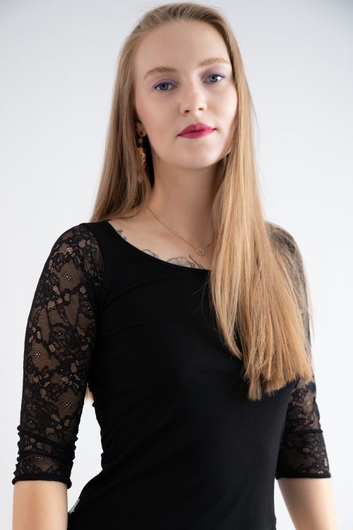 Top Norma (Jersey E Pizzo)